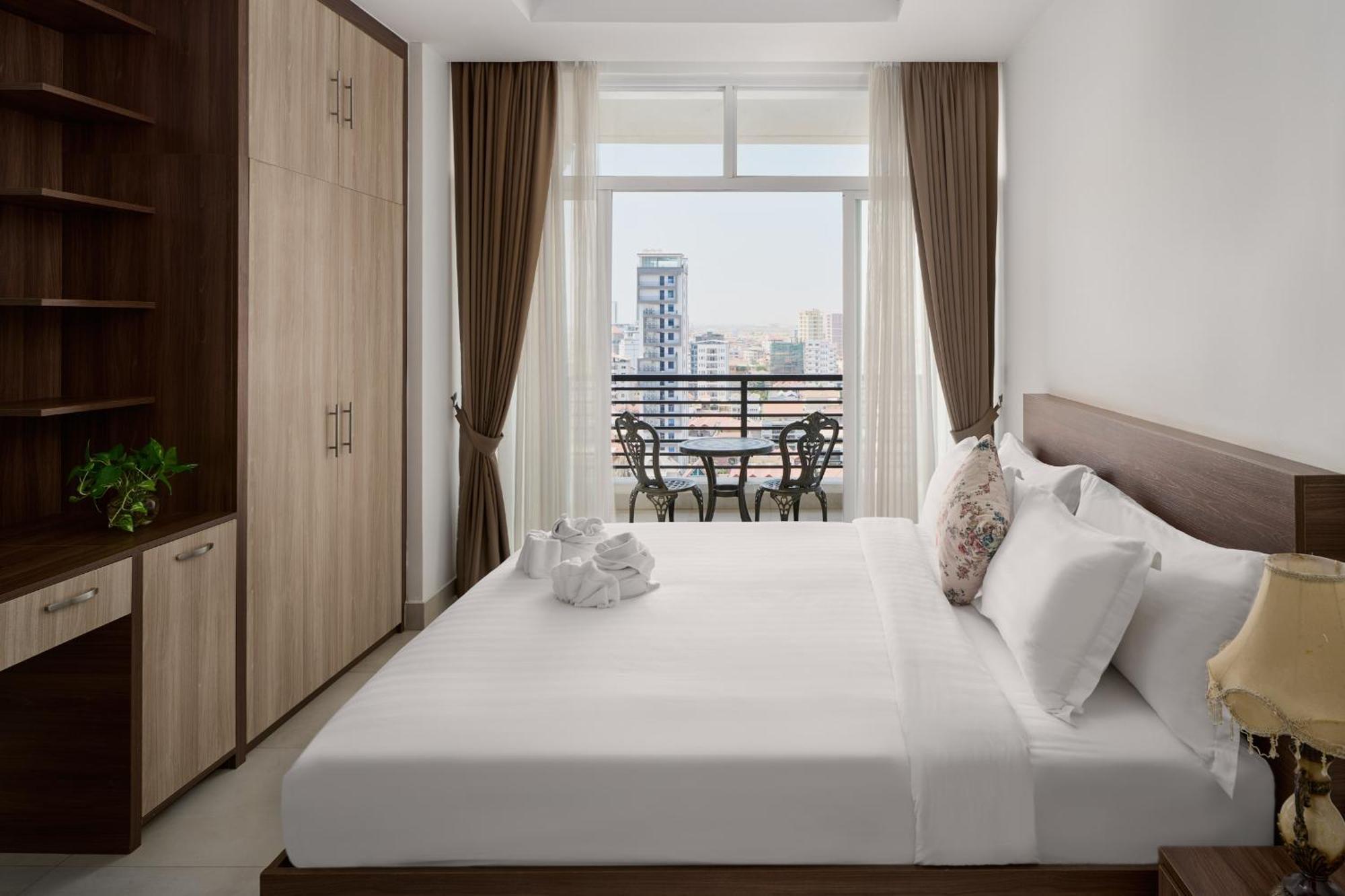 ควีน แมนชั่น Apartment พนมเปญ ภายนอก รูปภาพ
