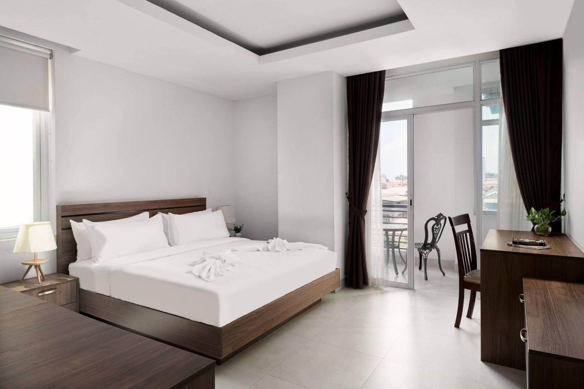 ควีน แมนชั่น Apartment พนมเปญ ภายนอก รูปภาพ