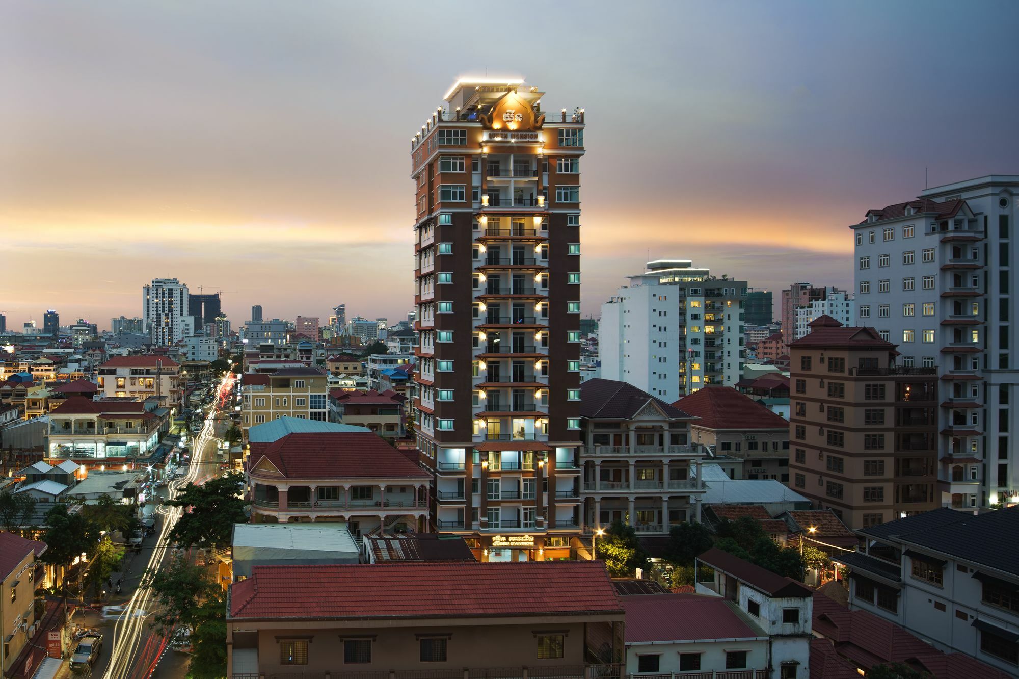 ควีน แมนชั่น Apartment พนมเปญ ภายนอก รูปภาพ